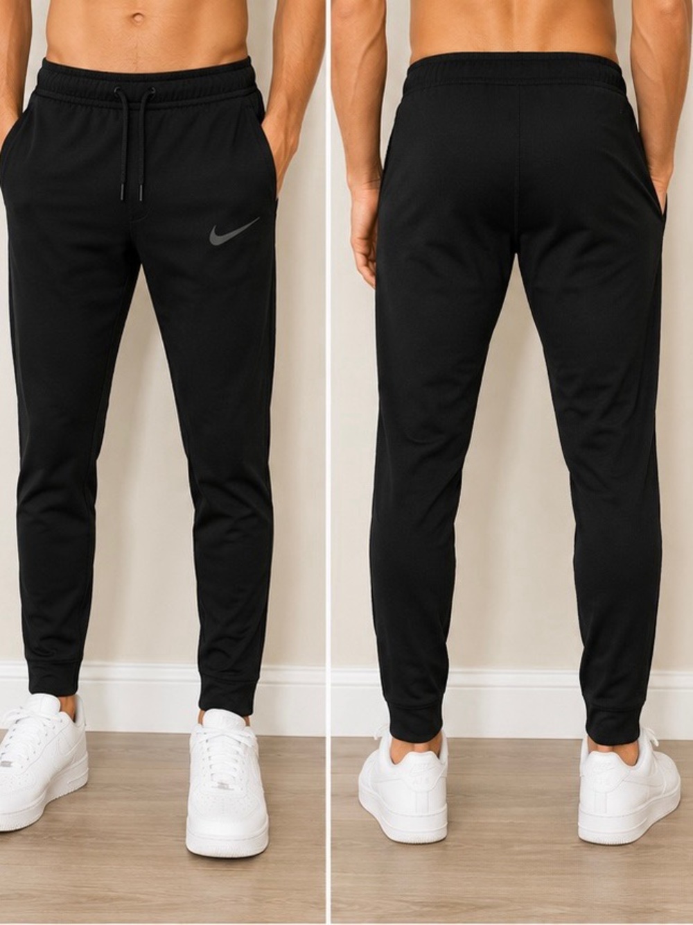 Nike Black Slim Fit Jogger Pants
